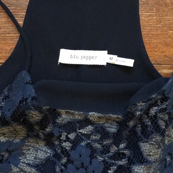 Blue Pepper tank top blouse - Picture 3 of 4